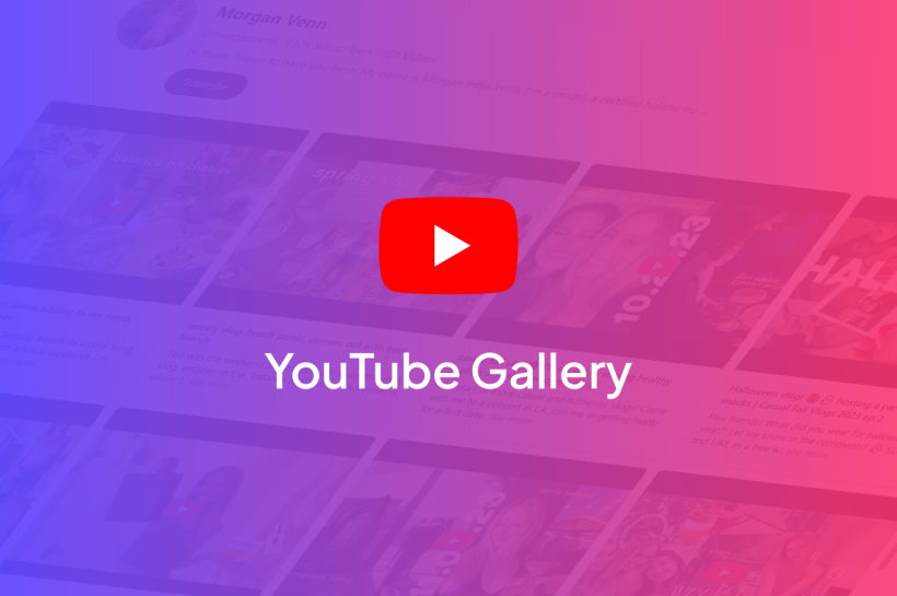 Embed YouTube videos on a website for free