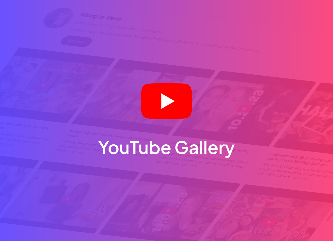 Embed YouTube videos on a website for free