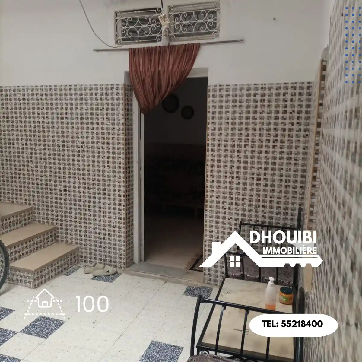 House with floor and garage for sale