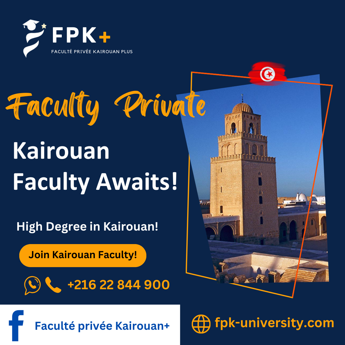 Private Faculty of Kairouan; Digital Growth Solutions